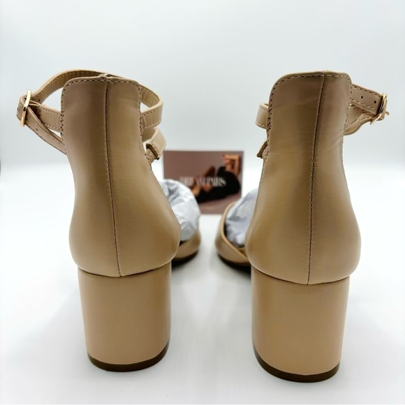 DREAM PAIRS Heels for Women Block Chunky High Heels - Picture 3 of 8